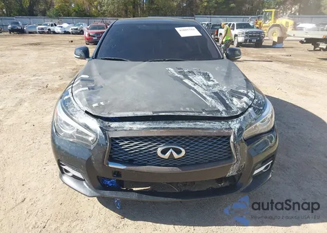 2015 Infiniti Q50 Premium from USA, damaged, VIN JN1BV7AR9FM414415